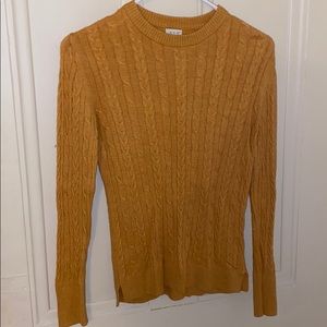 Mustard sweater